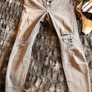 Good American Skinny Ripped Jeans 18